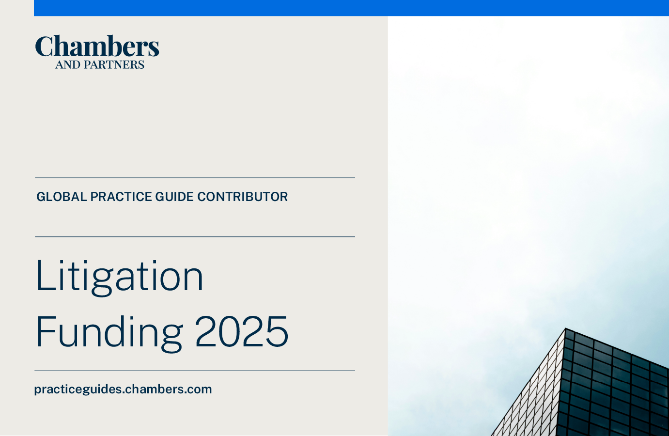 Chambers Litigation Funding Global Practice Guide 2025